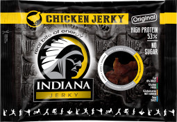 Indiana Jerky Chicken Original 100g - 5ks