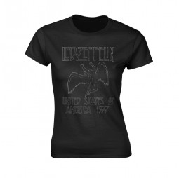 LED ZEPPELIN - USA 1977 (T-Shirt, Girlie)