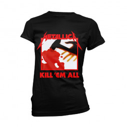 METALLICA - KILL EM ALL TRACKS (BLACK,T-Shirt, Girlie)