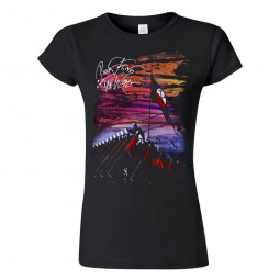PINK FLOYD - THE WALL - MARCHING HAMMERS (T-Shirt, Girlie)