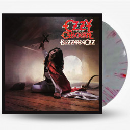 OSBOURNE, OZZY - BLIZZARD OF OZZ (SILVER/RED SWIRLS) - LP