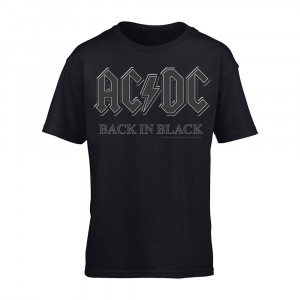 AC/DC - BACK IN BLACK - TRIKO