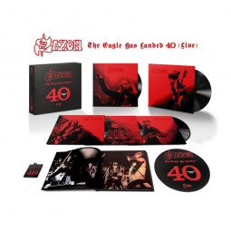 SAXON - THE EAGLE HAS LANDED 40 (LIVE) – LP