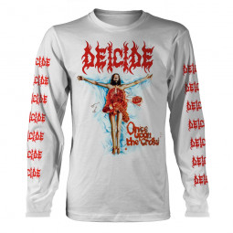 DEICIDE - ONCE UPON THE CROSS (WHITE LS)