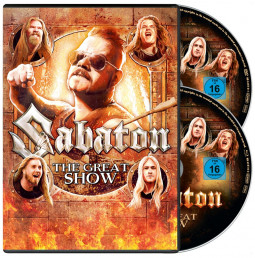 SABATON - THE GREAT SHOW (PRAGUE) - BRD/DVD