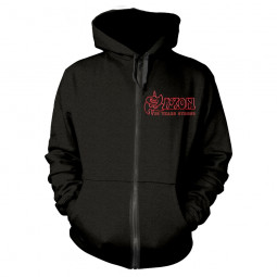 SAXON - STRONG ARM OF THE LAW (Hooded Sweatshirt with Zip)