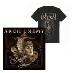 Combo: ARCH ENEMY - DECEIVERS - CD + Tričko Queen Of Hearts