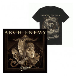 Combo: ARCH ENEMY - DECEIVERS - CD + Tričko Deceivers Snake