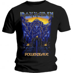 Iron Maiden - Unisex T-Shirt: Dark Ink Powerslaves 