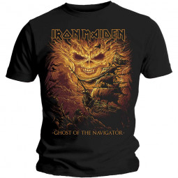Iron Maiden Unisex T-Shirt: Ghost of the Navigator