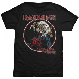 IRON MAIDEN - THE NUMBER OF THE BEAST (CIRCLE) - TRIKO