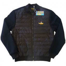 THE BEATLES - Unisex Quilted Jacket: Yellow Submarine