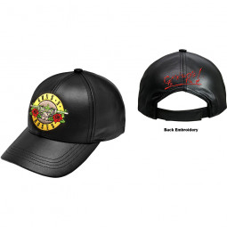 Guns N' Roses - Unisex Baseball Cap: GnFnRs (Faux Leather)