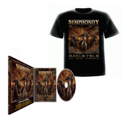 Combo: SYMPHONITY - Marco Polo: The Metal Soundrack - CD + Tričko