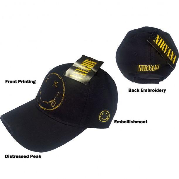Nirvana Baseball Cap Logo 
