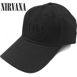 Nirvana - Unisex Baseball Cap: Text Logo