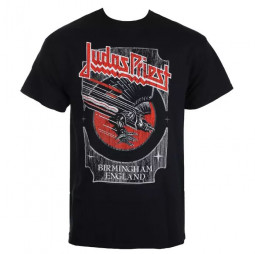 Judas Priest - Unisex T-Shirt: Silver and Red Vengeance