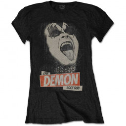 KISS - Ladies T-Shirt: The Demon Rock