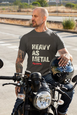 Heavy as Metal Old pánské tričko - černé 2022