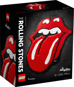 Rolling Stones: Lego Art Tongue - Construction SET (Limited Edition)