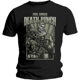 Five Finger Death Punch - Unisex T-Shirt: War Soldier