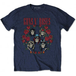 Guns N' Roses - Unisex T-Shirt: Skulls Wreath