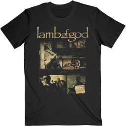 AMB OF GOD - UNISEX T-SHIRT: ALBUM COLLAGE