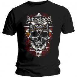 LAMB OF GOD - UNISEX T-SHIRT: ALL SEEING RED