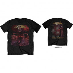 Anthrax - Unisex T-Shirt: Bloody Eagle World Tour 2018 (Back Print/Ex Tour)