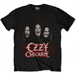 Ozzy Osbourne - Unisex T-Shirt: Crows & Bars