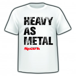 Heavy as Metal Old pánské tričko - bílé 2022 (skladem)