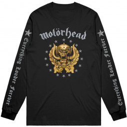 Motorhead Unisex Long Sleeved T-Shirt: Everything Louder Forever (Sleeve Pr