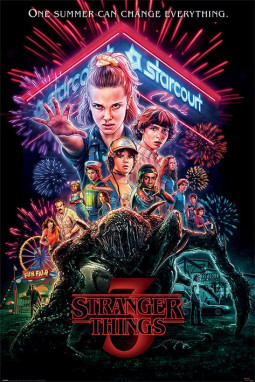 Stranger Things Poster Pack Summer of 85 61 x 91 cm (5) - plakát 5ks