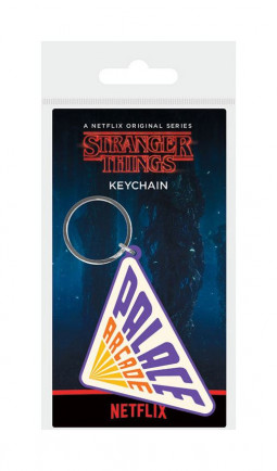 Stranger Things Rubber Keychain Palace Arcade 6 cm - klíčenka