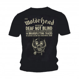 MOTORHEAD - DEAF NOT BLIND - TRIKO