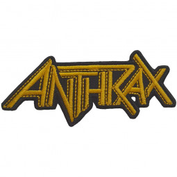 Anthrax - Standard Patch: Yellow Logo - nášivka