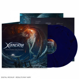 XANDRIA - THE WONDERS STILL AWAITING LP (BLUE/BLACK MARBLED)