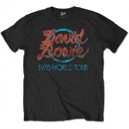 David Bowie - Unisex T-Shirt: 1978 World Tour