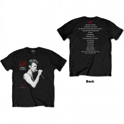 David Bowie - Unisex T-Shirt: Dallas '95 (Back Print)