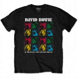 David Bowie - Unisex T-Shirt: Kit Kat Klub