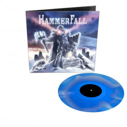 HAMMERFALL - CHAPTER V (UNBENT, UNBOWED, UNBROKEN) (BLUE/WHITE) - LP 