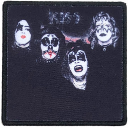 KISS - Standard Patch: Kiss (Album Cover) - NÁŠIVKA