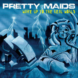 PRETTY MAIDS - WAKE UP TO THE REAL WORLD - LP