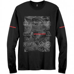 System Of A Down - Unisex Long Sleeve T-Shirt: Eye Collage - TRIKO