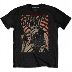 System Of A Down - Unisex T-Shirt: Liberty Bandit - TRIKO