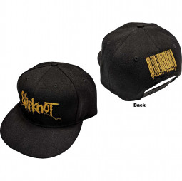 Slipknot - Unisex Snapback Cap: Barcode (Back Print)