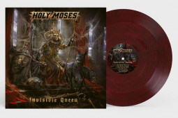 HOLY MOSES - INVISIBLE QUEEN (RED/BLACK MARBLED VINYL) - LP