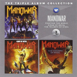 MANOWAR - TRIPLE ALBUM COLLECTION - 3CD