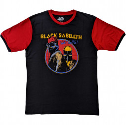Black Sabbath - Unisex Ringer T-Shirt: Never Say Die