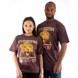 Def Leppard - Unisex T-Shirt: Hysteria World Tour (Back Print)